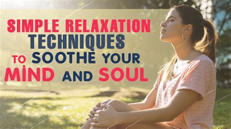 Embracing the Art of Ease: Unlocking the magic of relaxation